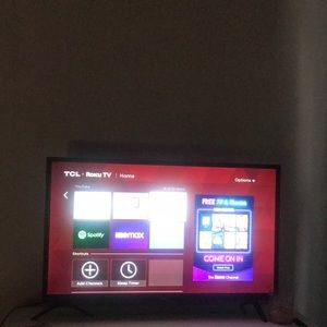 Roku tv with romote